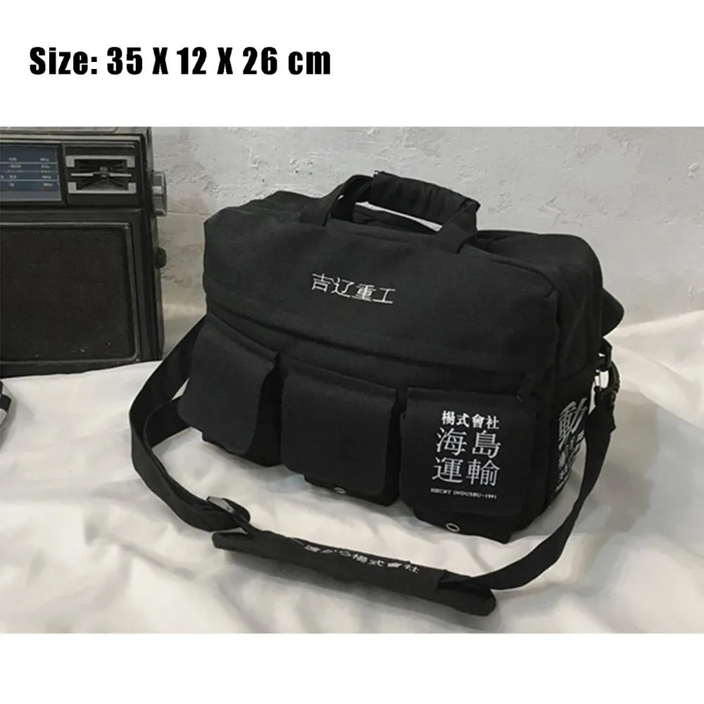 11 BYBB&#39;S DARK Hip Hop Men&#39;s Backpacks Women 2020 Hasp Vintage Ribbon Korean Canvas Streetwear Harajuku Backpacks School Bags