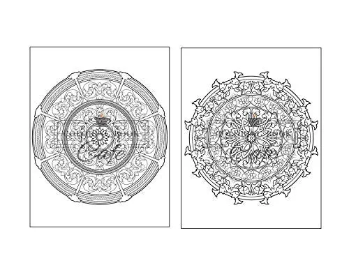 125 Mandalas: An Adult Coloring Book Featuring 125 of the World’s Most Beautiful Mandalas for Stress Relief and Relaxation