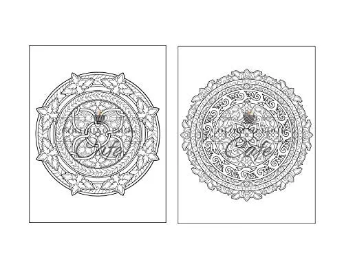125 Mandalas: An Adult Coloring Book Featuring 125 of the World’s Most Beautiful Mandalas for Stress Relief and Relaxation
