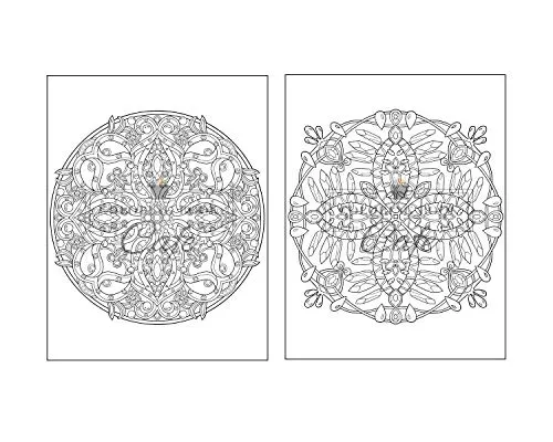 125 Mandalas: An Adult Coloring Book Featuring 125 of the World’s Most Beautiful Mandalas for Stress Relief and Relaxation