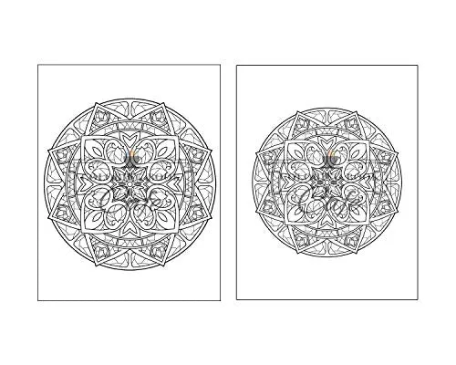 125 Mandalas: An Adult Coloring Book Featuring 125 of the World’s Most Beautiful Mandalas for Stress Relief and Relaxation
