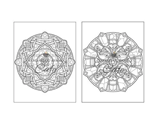 125 Mandalas: An Adult Coloring Book Featuring 125 of the World’s Most Beautiful Mandalas for Stress Relief and Relaxation
