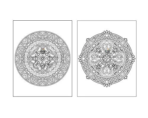 125 Mandalas: An Adult Coloring Book Featuring 125 of the World’s Most Beautiful Mandalas for Stress Relief and Relaxation