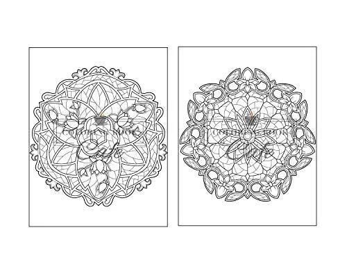 125 Mandalas: An Adult Coloring Book Featuring 125 of the World’s Most Beautiful Mandalas for Stress Relief and Relaxation