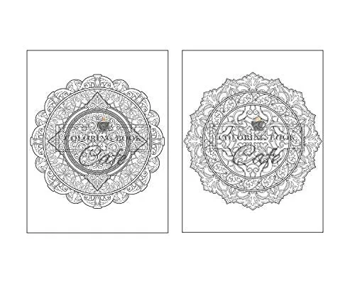 125 Mandalas: An Adult Coloring Book Featuring 125 of the World’s Most Beautiful Mandalas for Stress Relief and Relaxation