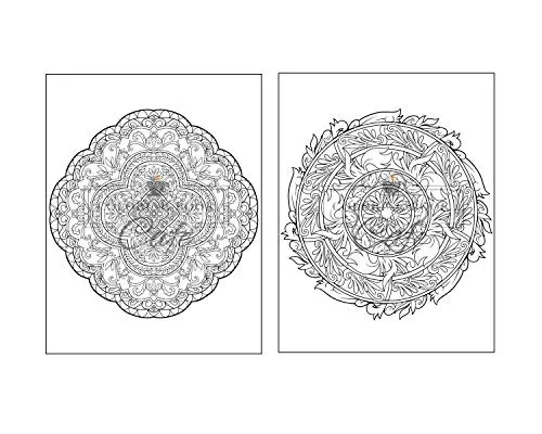 125 Mandalas: An Adult Coloring Book Featuring 125 of the World’s Most Beautiful Mandalas for Stress Relief and Relaxation