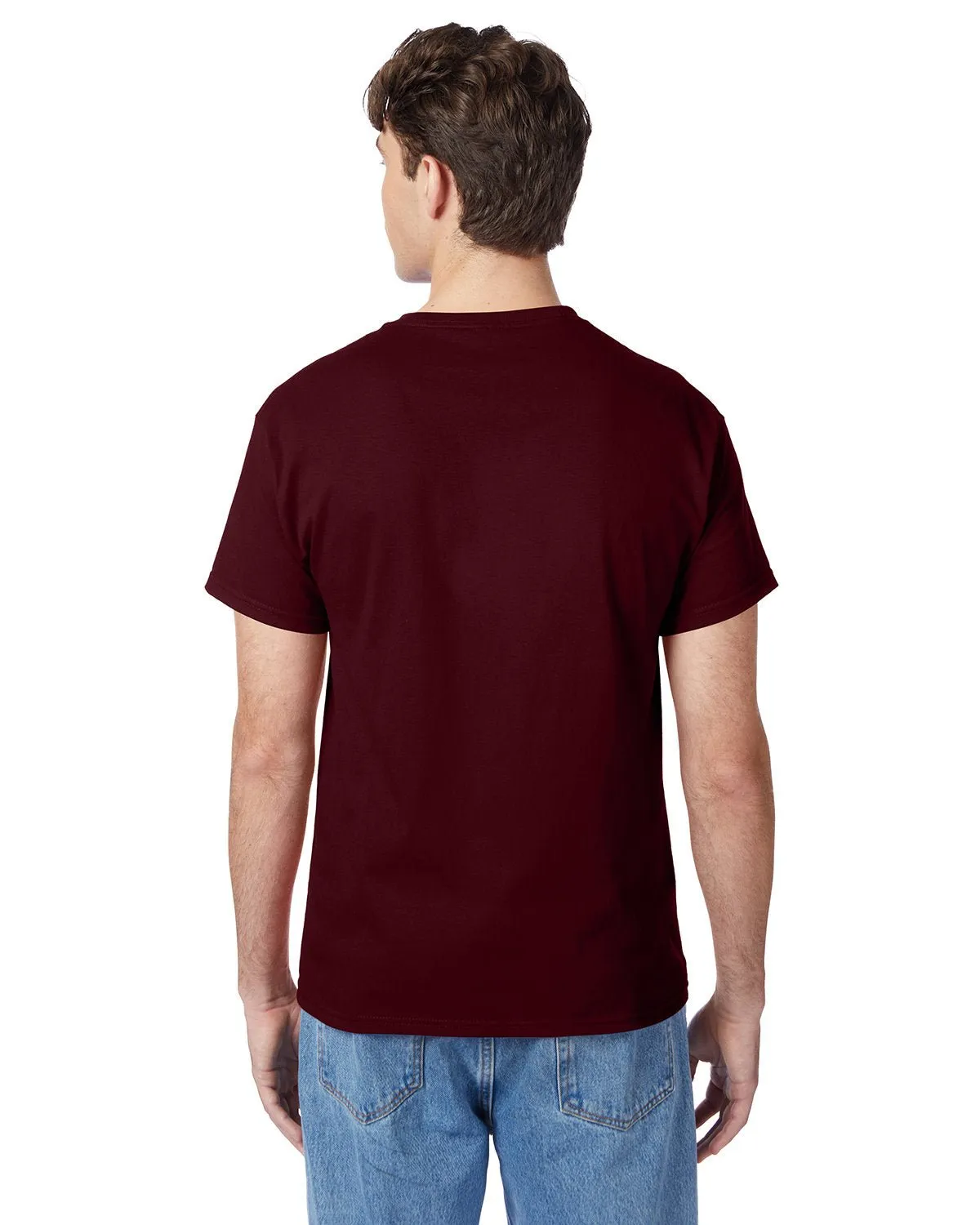 5250T-Hanes-DEEP RED