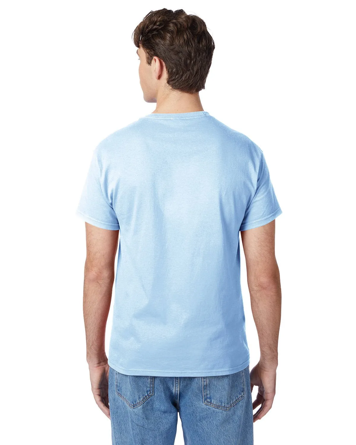 5250T-Hanes-LIGHT BLUE