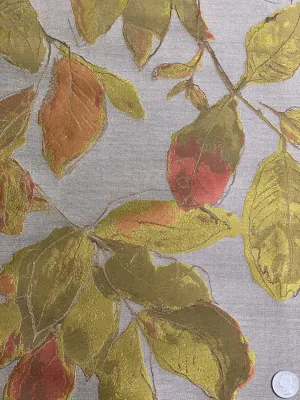 Autumn Leaf Blended Silk Novelties SMH-68 Fabric