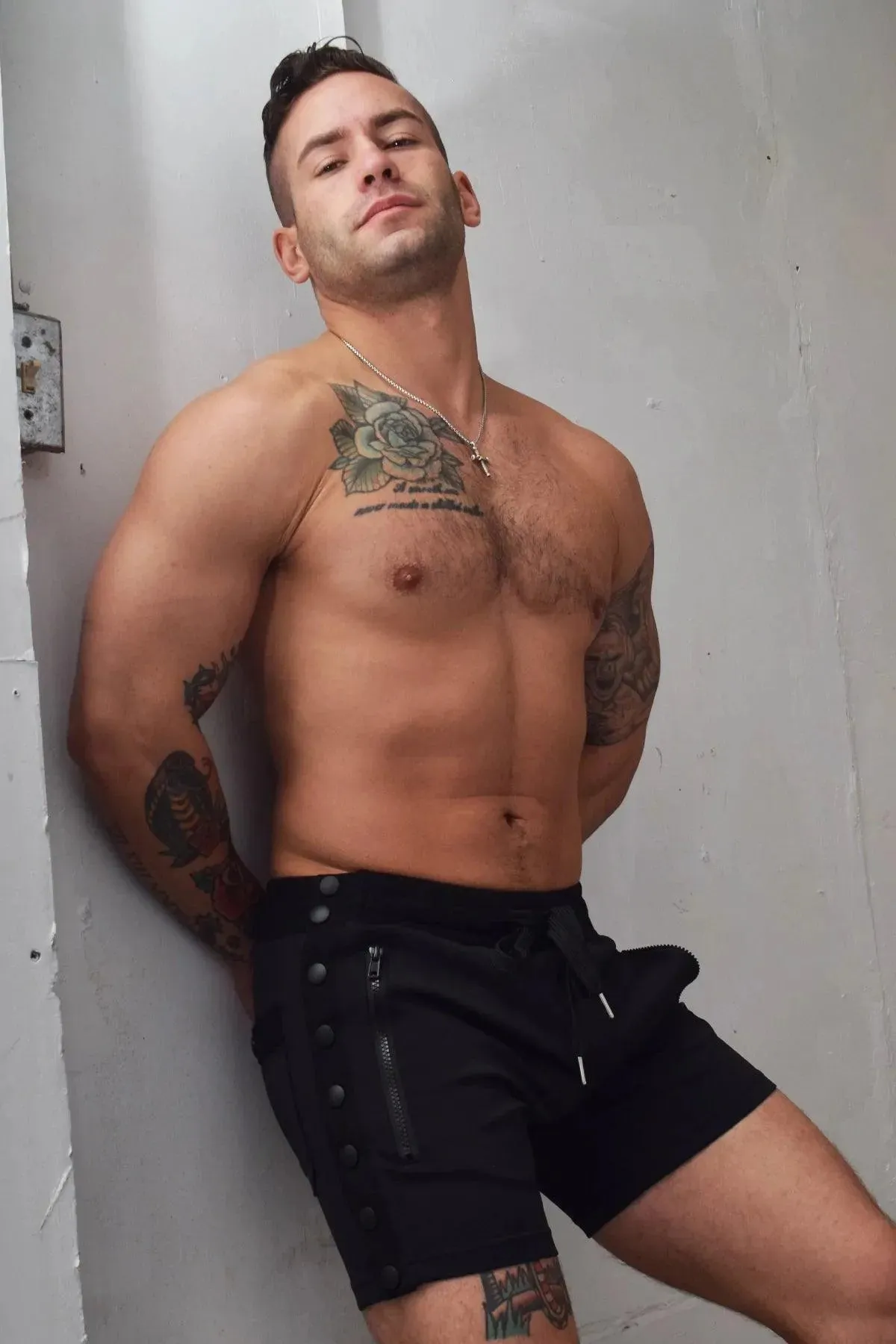 BACKPACK SHORTS BLACK