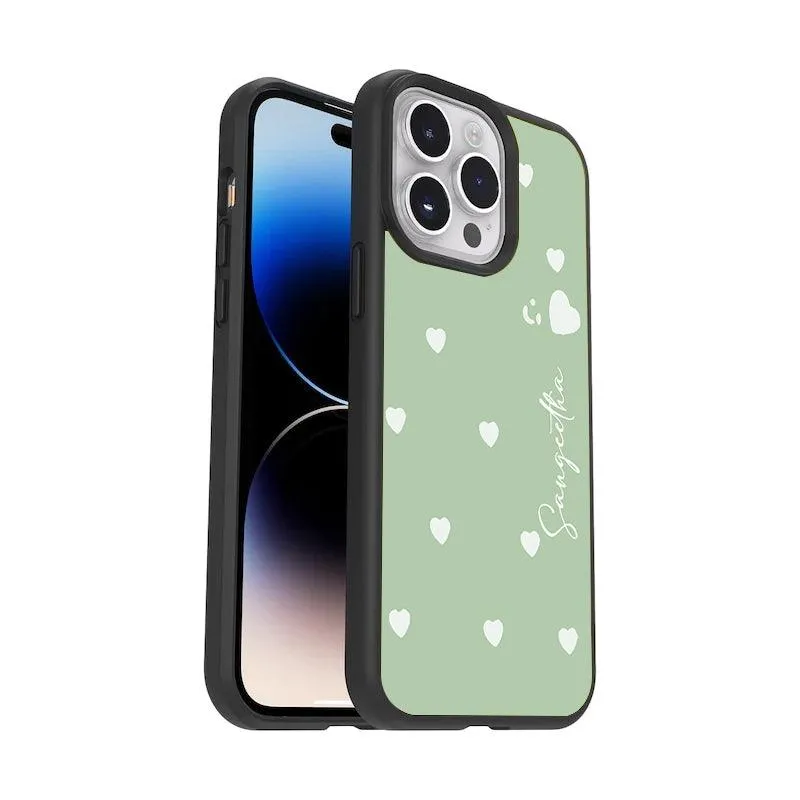 Be Loved Glossy Customised Metal Case Cover Mint Green For Oppo