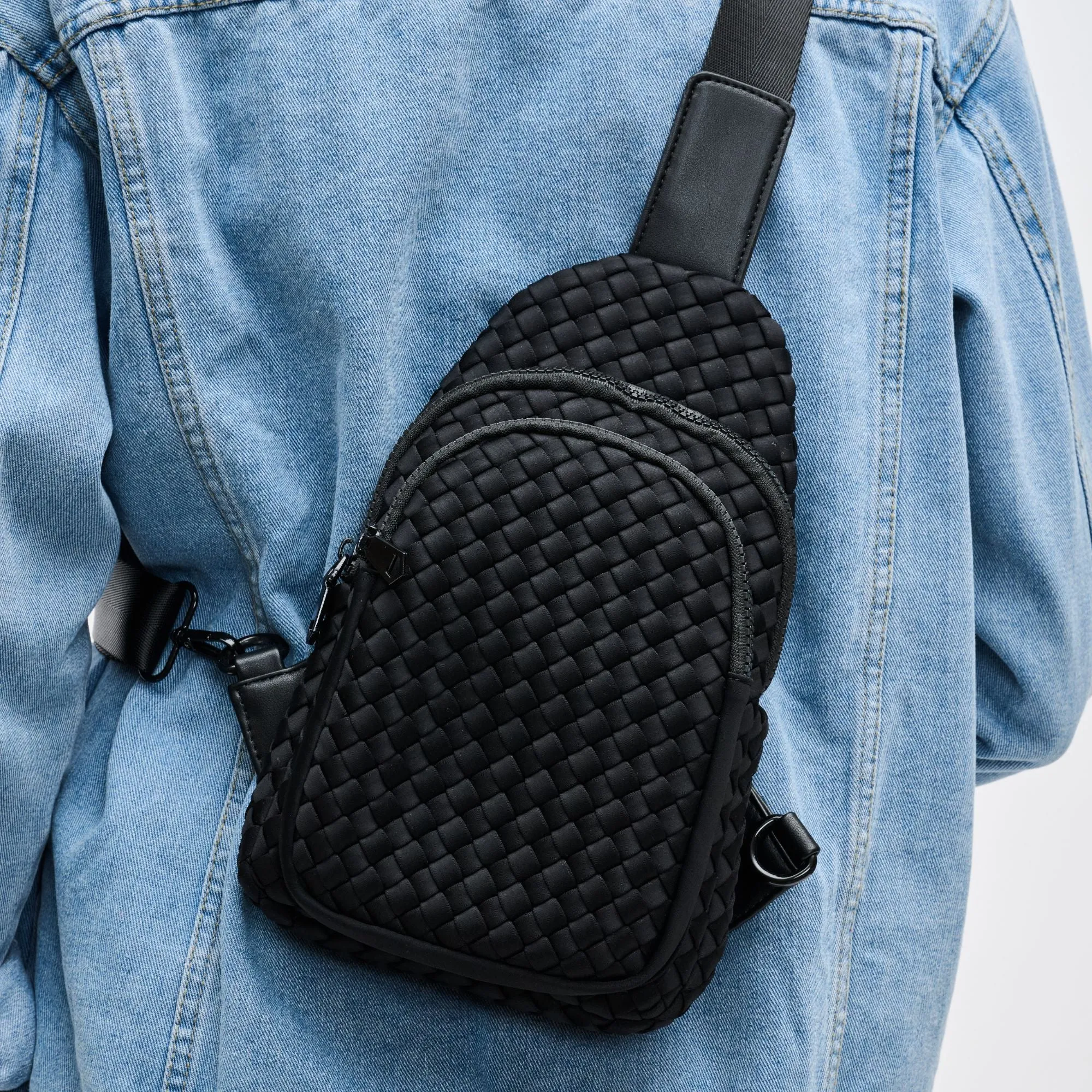 Beyond The Horizon - Woven Neoprene Sling Backpack