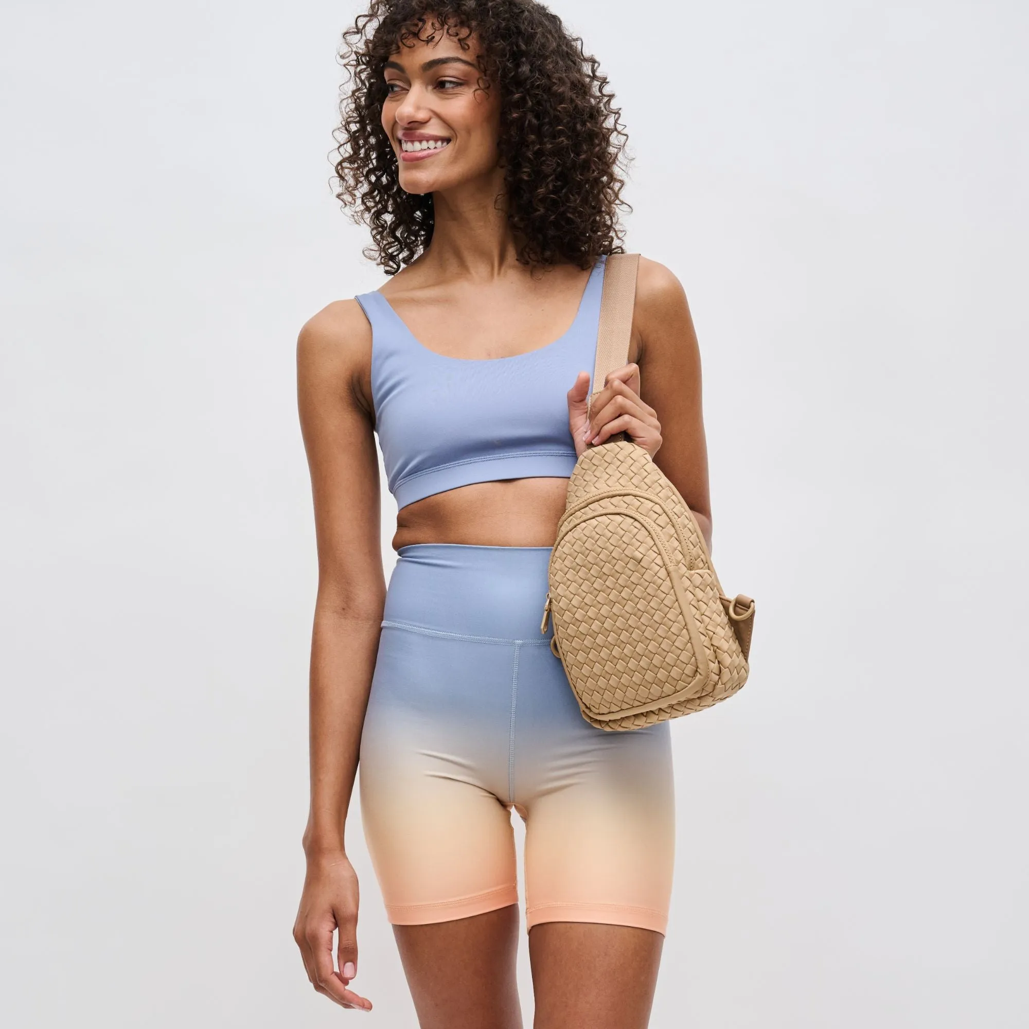 Beyond The Horizon - Woven Neoprene Sling Backpack