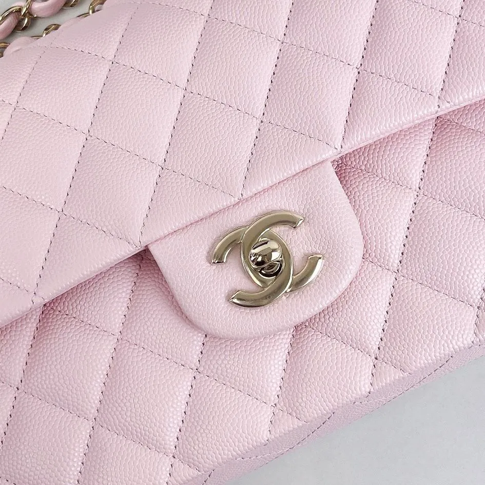 Chanel Timeless Small 22S Sakura Pink Caviar