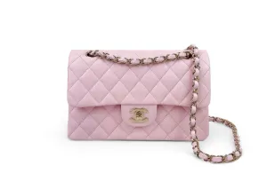 Chanel Timeless Small 22S Sakura Pink Caviar