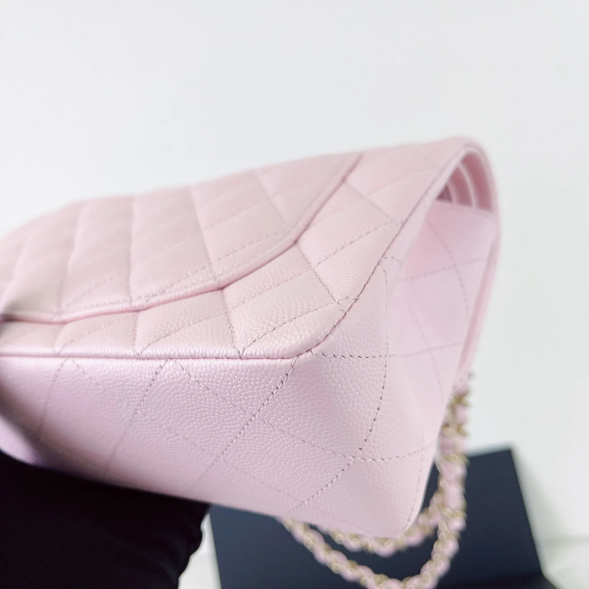 Chanel Timeless Small 22S Sakura Pink Caviar