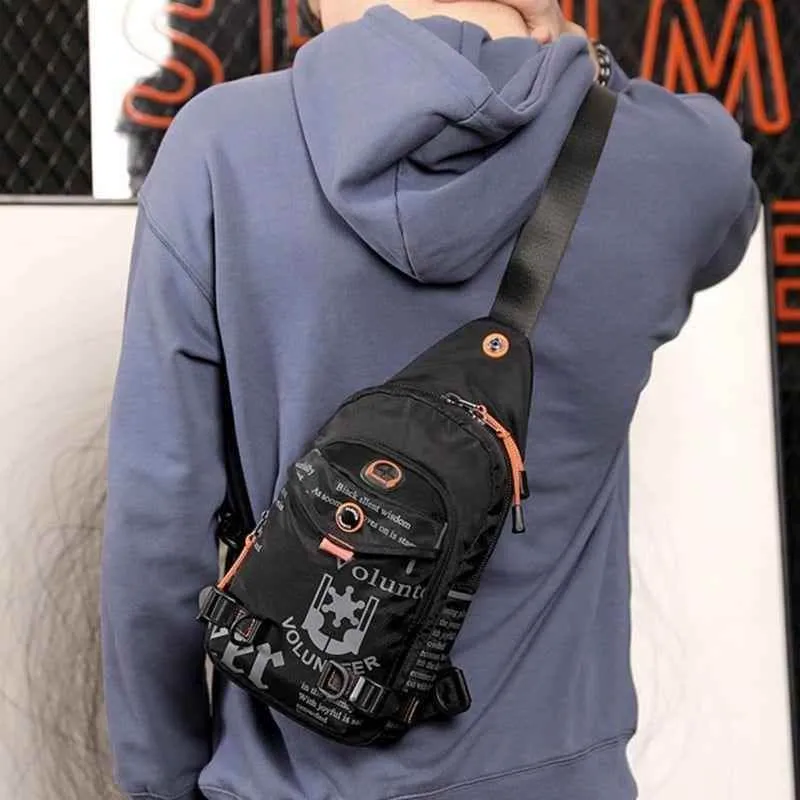 Cool Backpack CBZS43 Cross Body Chest Bag Travel Casual Shoulder Bag