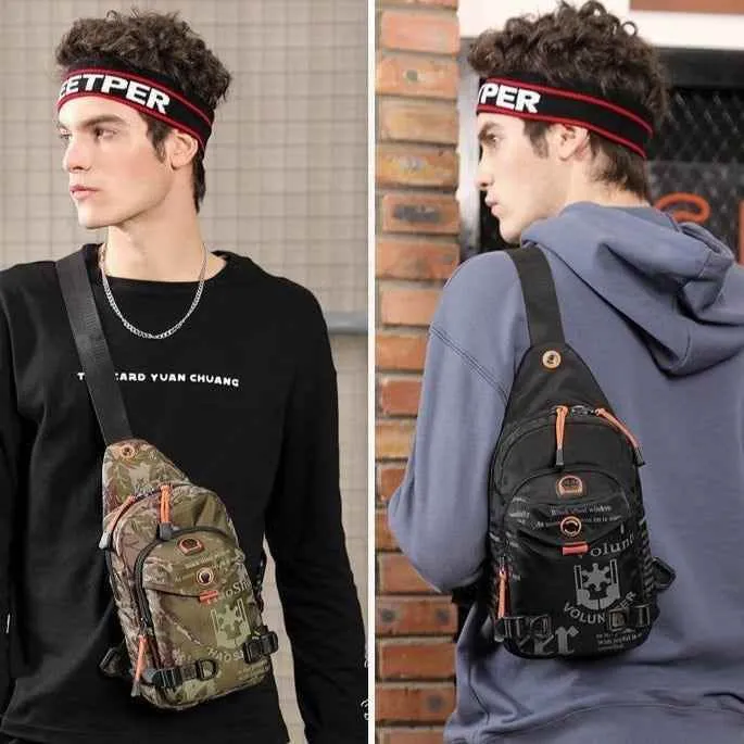 Cool Backpack CBZS43 Cross Body Chest Bag Travel Casual Shoulder Bag