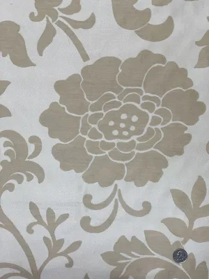 Cream/Beige Blended Silk Novelties SMH-05 Fabric
