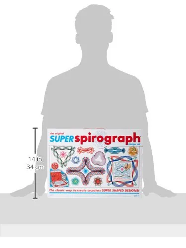 Curvy Designs SpiroArt: Create Stunning Patterns with Our Innovative Spirograph Set for Endless Fun!