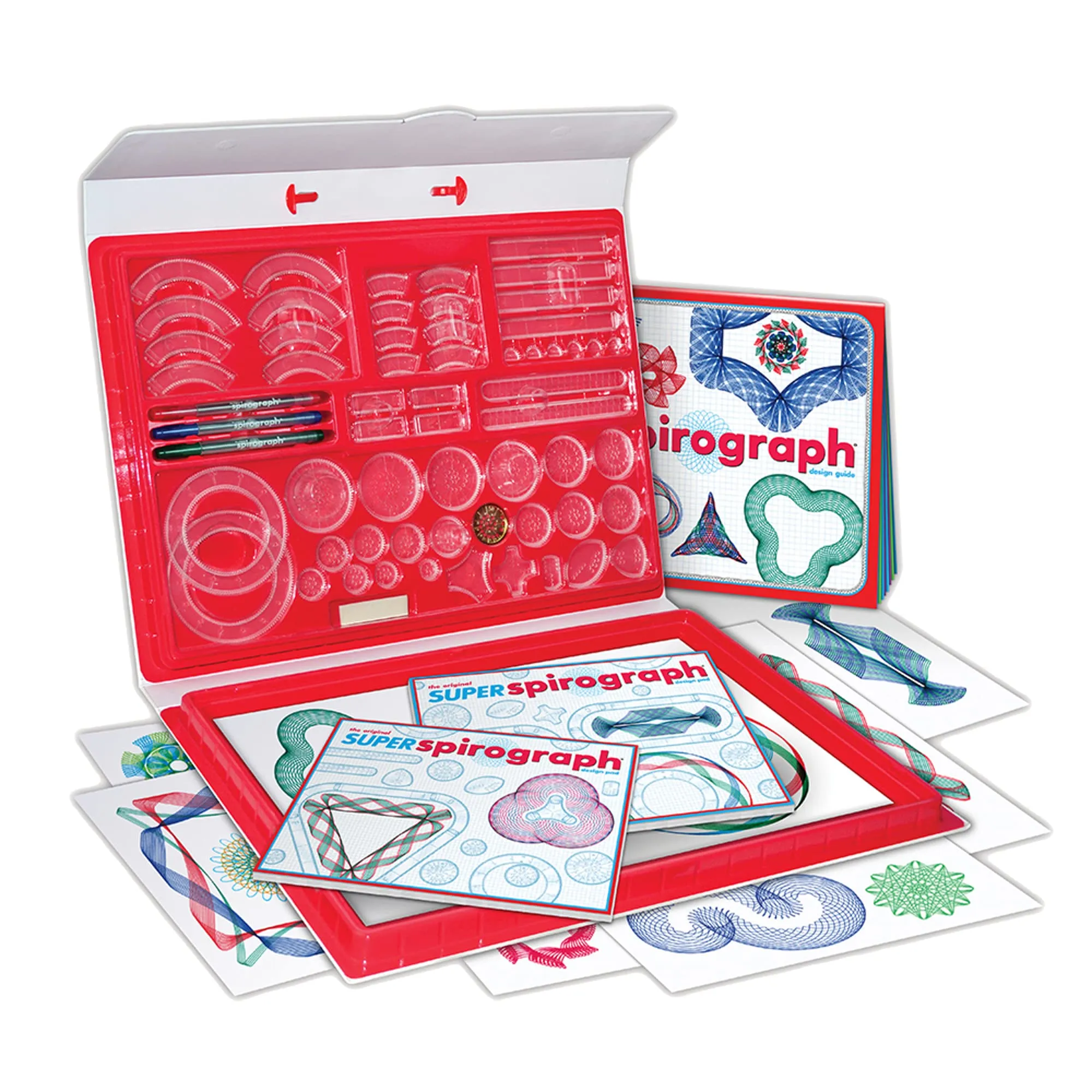 Curvy Designs SpiroArt: Create Stunning Patterns with Our Innovative Spirograph Set for Endless Fun!