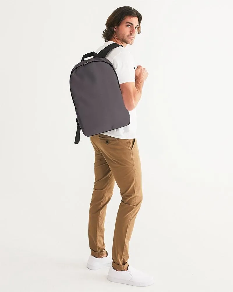 Dark Magenta Gray Waterproof Backpack | Dark Pale Magenta Gray | C0M10Y0K80