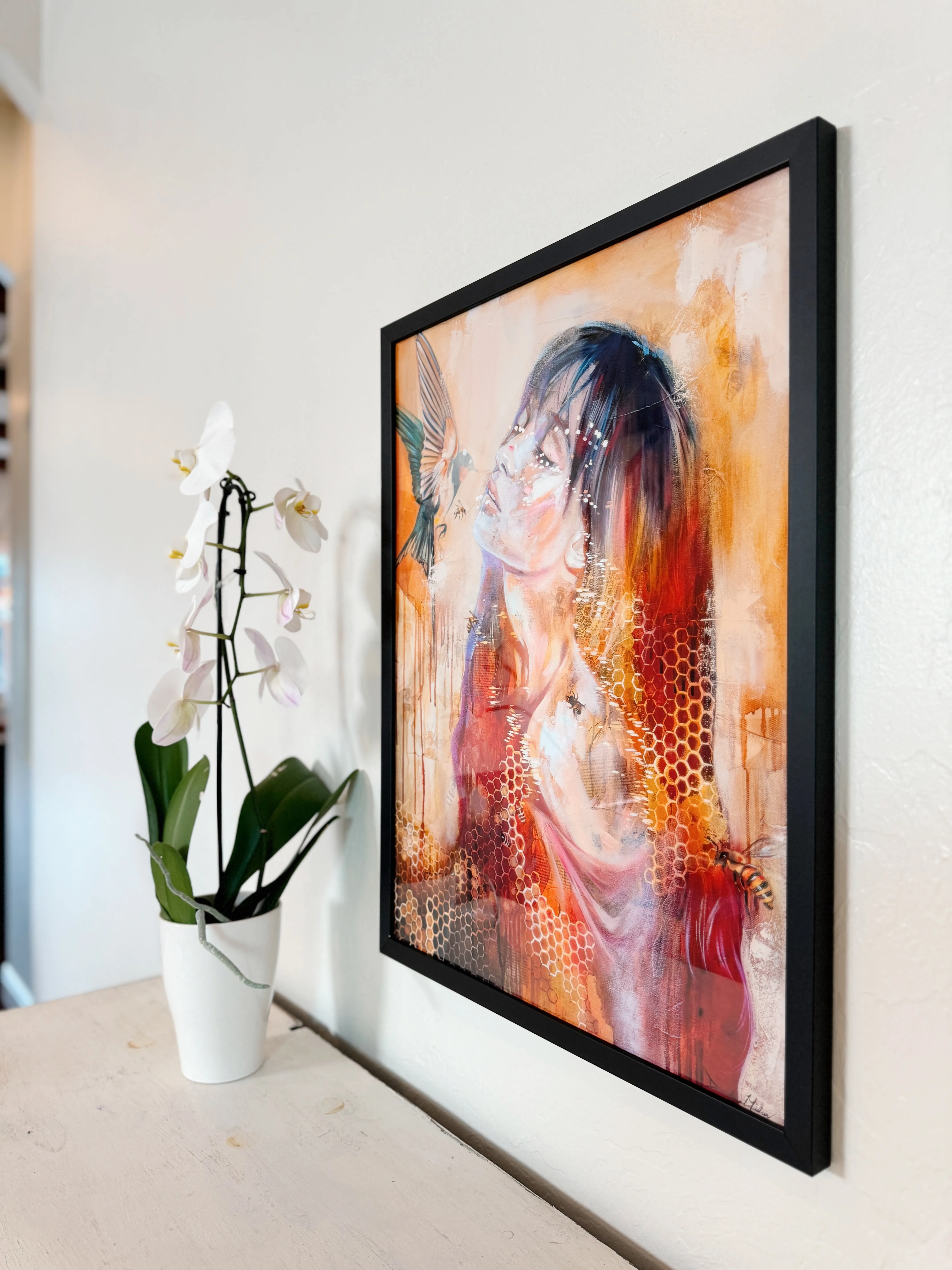 Divine Messenger - Framed Print