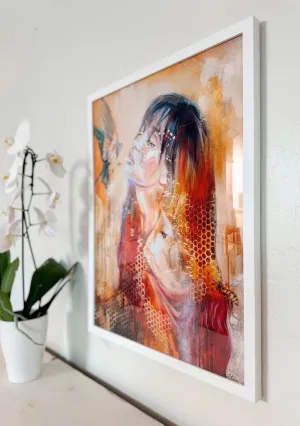 Divine Messenger - Framed Print