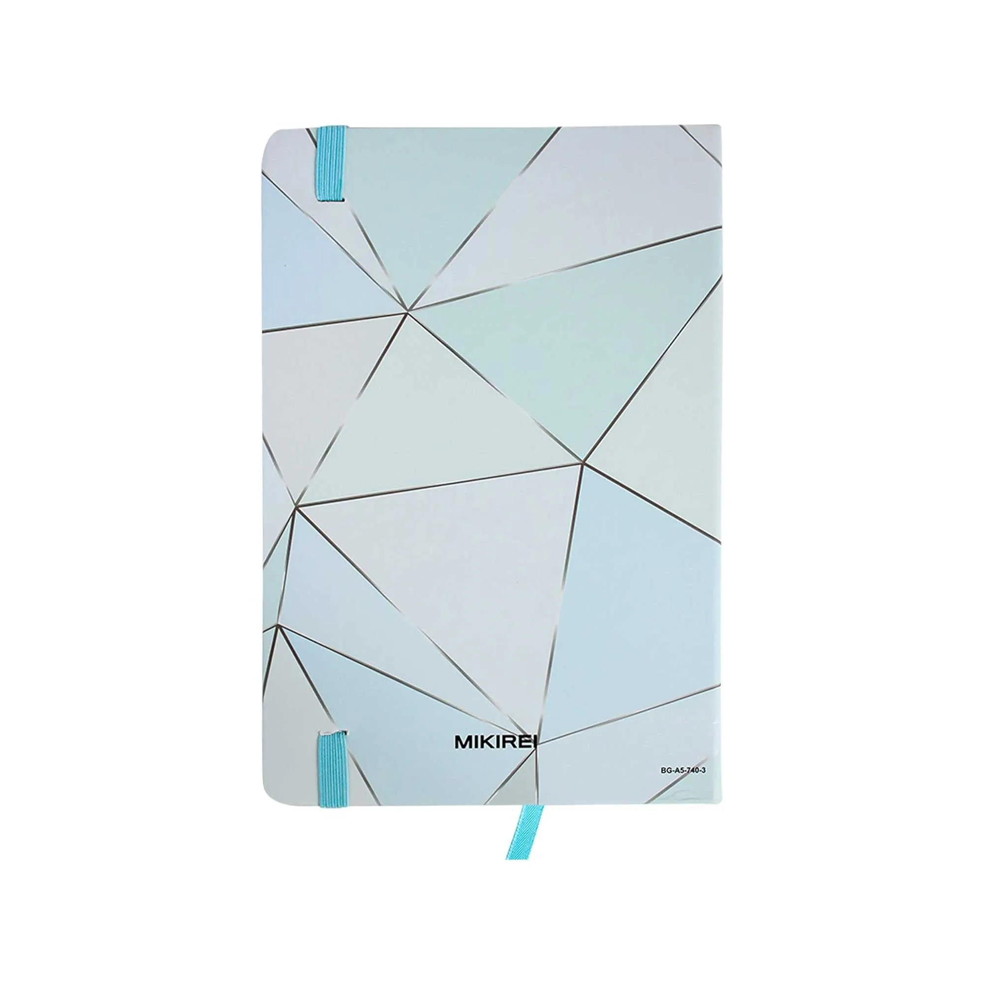 Geometric Marble Prints Hardback Notebook - Set of 2 (A5 & A7)