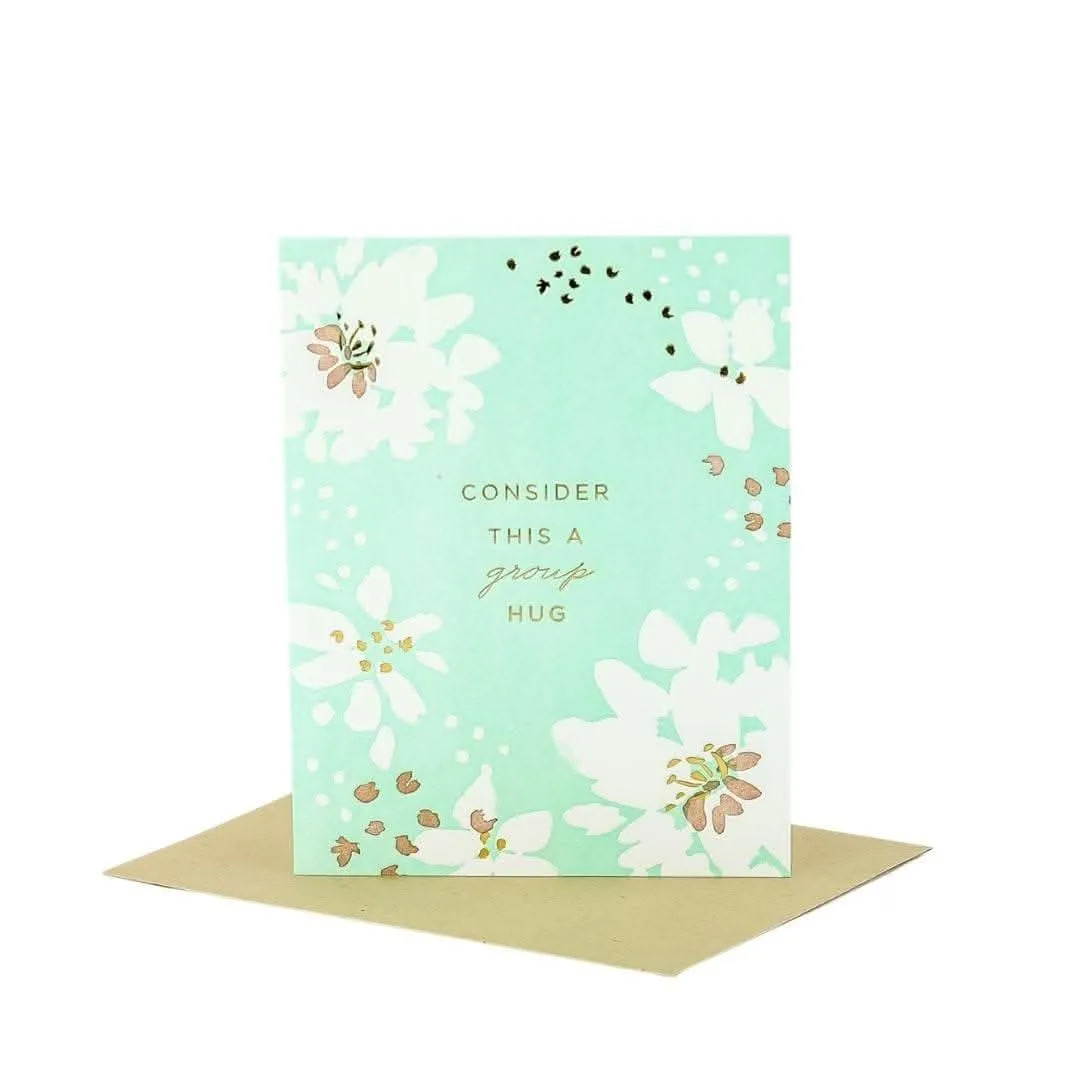 Group Hug Bouquet Card