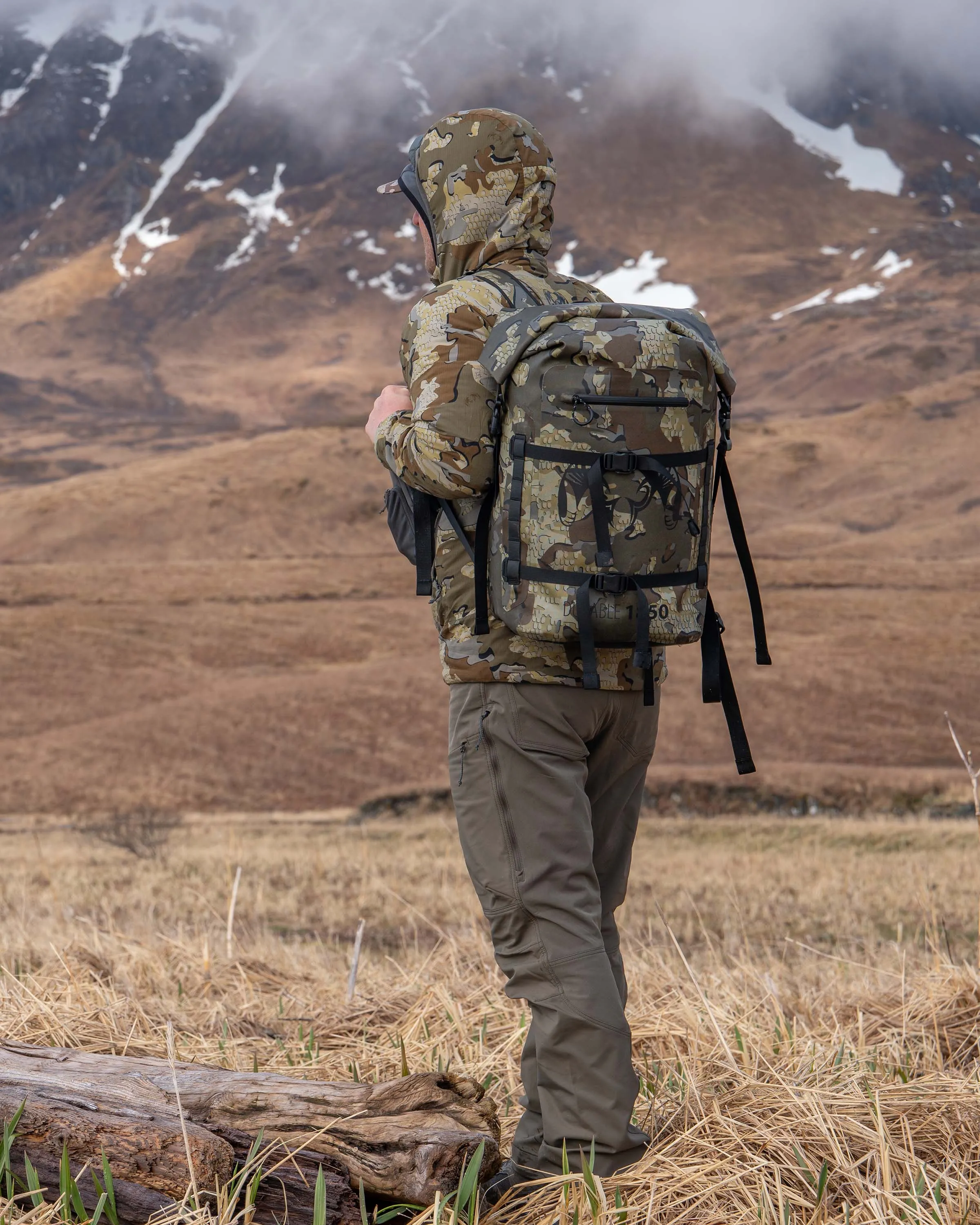 Karluk 1850 Roll Top Dry Backpack Set | Valo