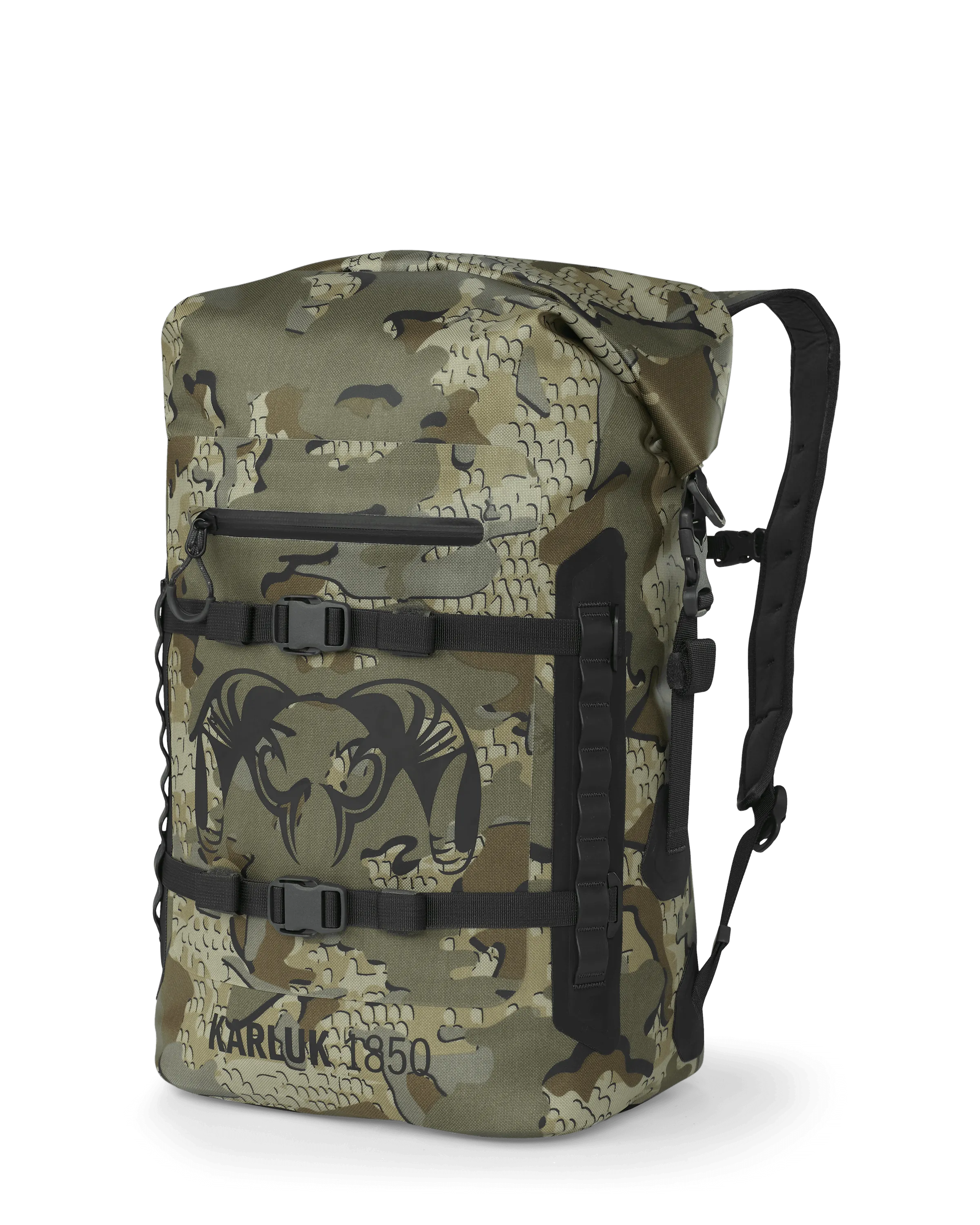 Karluk 1850 Roll Top Dry Backpack Set | Valo