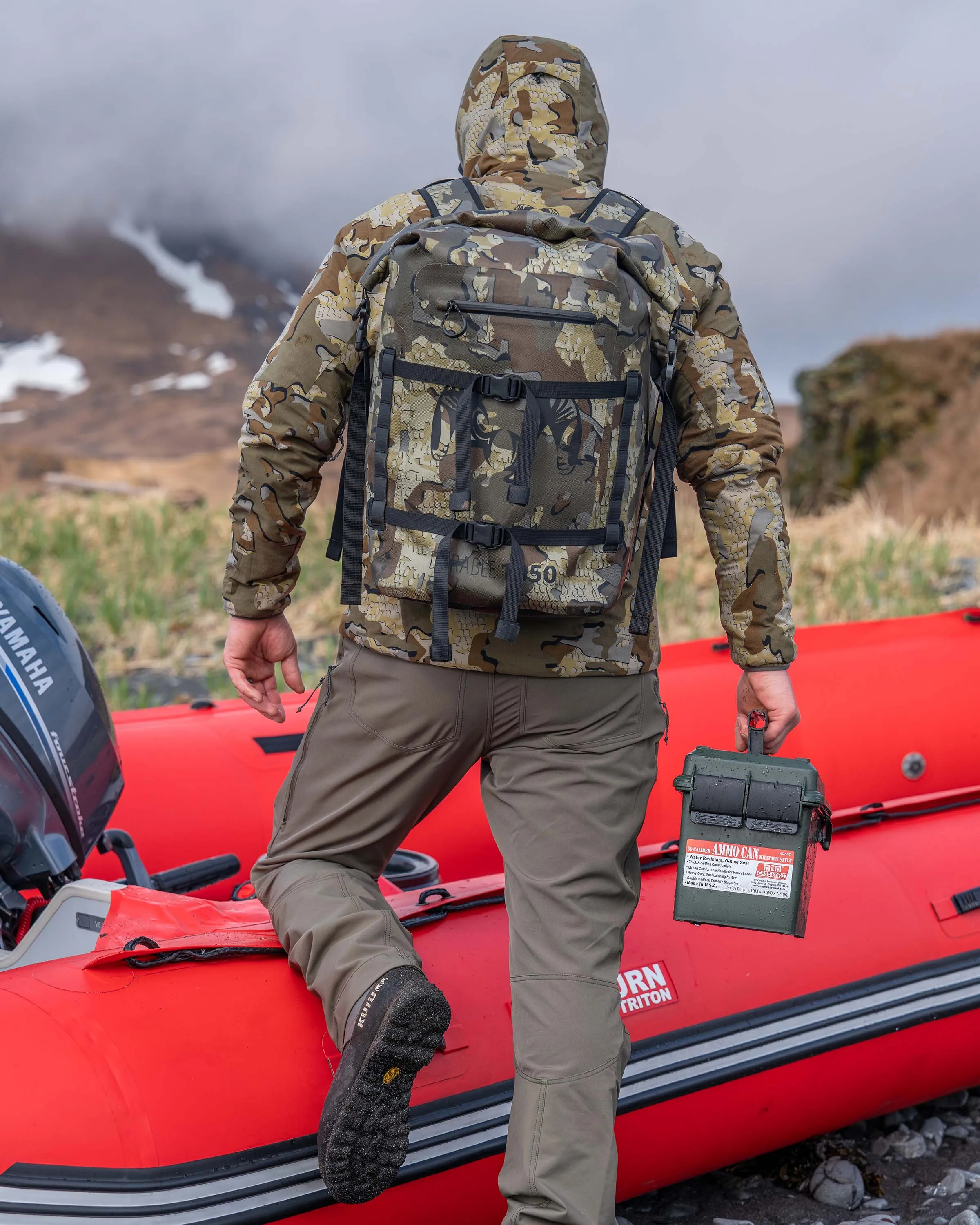 Karluk 1850 Roll Top Dry Backpack Set | Vias/Stone