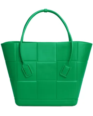 Large Arco Rubber Tote in Grass