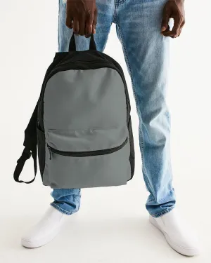 Medium Dark Green Gray Canvas Backpack | Medium Dark Pale Green Gray | C10M0Y10K60