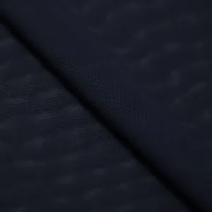 Navy Blue Power Mesh Nylon Spandex Fabric