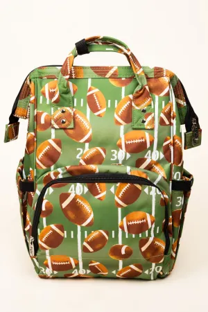 NGIL The Gridiron Diaper Bag Backpack
