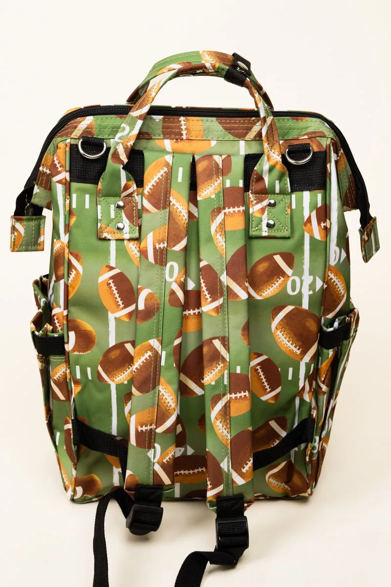 NGIL The Gridiron Diaper Bag Backpack