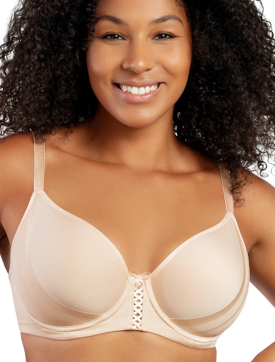 Parfait Shea Molded Spacer Bra Underwired T-Shirt Bra, Bare | Beige Parfait Molded Bra | Beige Molded Spacer Bras
