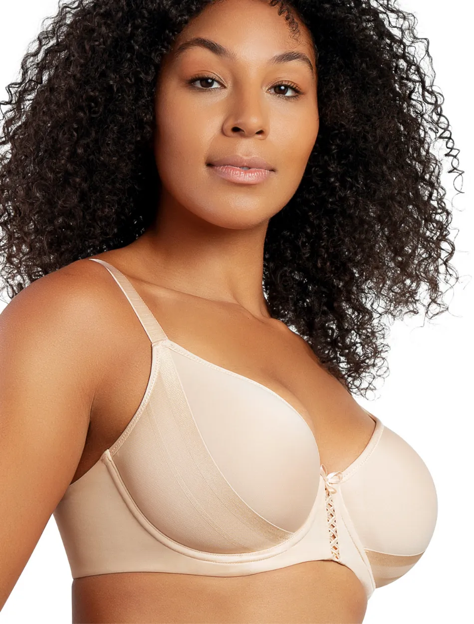 Parfait Shea Molded Spacer Bra Underwired T-Shirt Bra, Bare | Beige Parfait Molded Bra | Beige Molded Spacer Bras