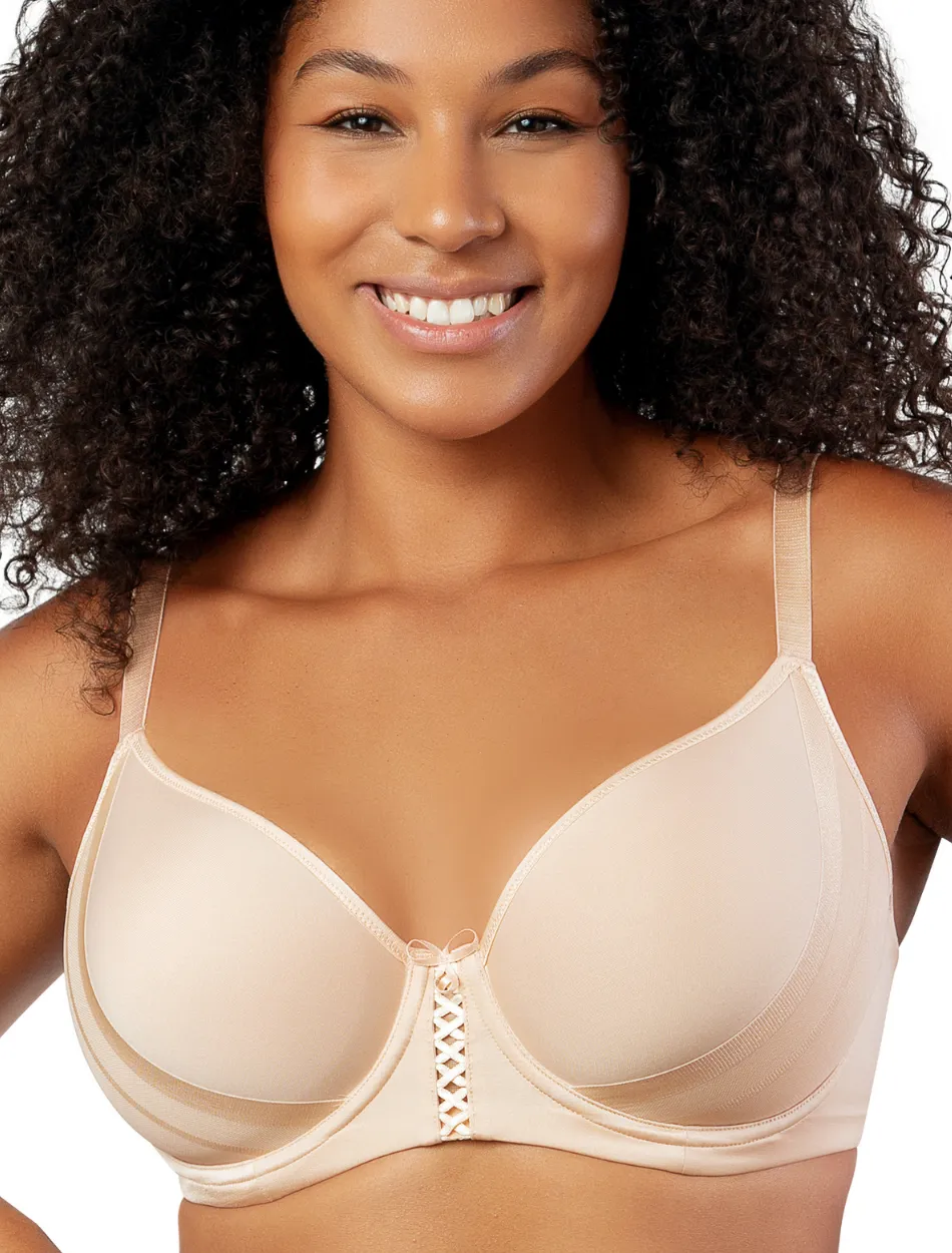 Parfait Shea Molded Spacer Bra Underwired T-Shirt Bra, Bare | Beige Parfait Molded Bra | Beige Molded Spacer Bras