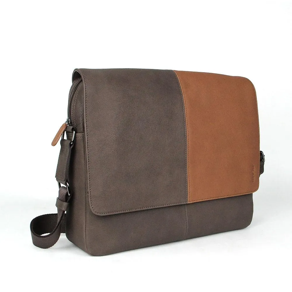 Picard Dallas Men's Leather Messenger Bag (Cafe)