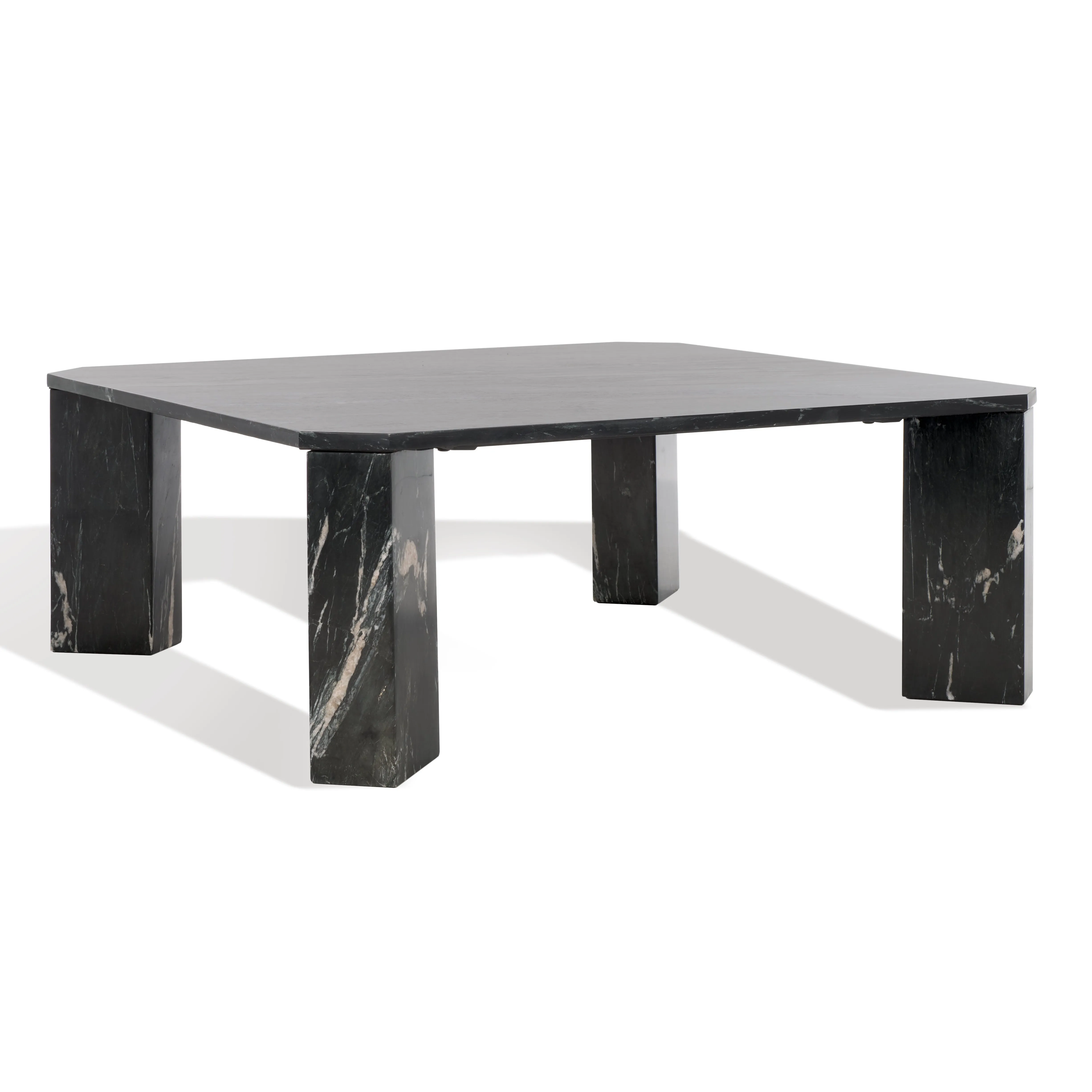 Safavieh Couture Daysi Square Marble Coffee Table, SFV9710
