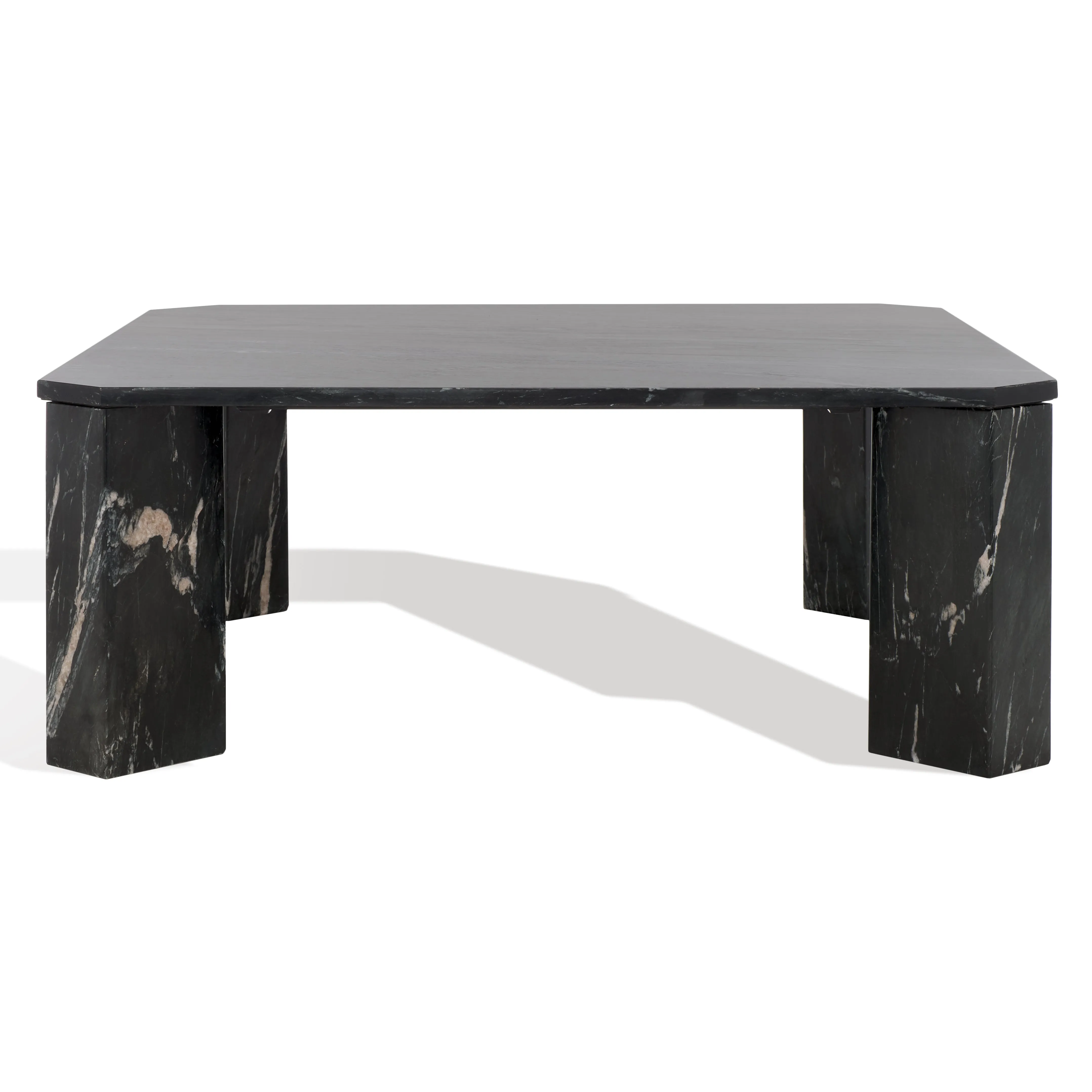 Safavieh Couture Daysi Square Marble Coffee Table, SFV9710