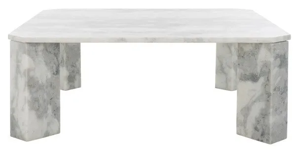 Safavieh Couture Daysi Square Marble Coffee Table, SFV9710