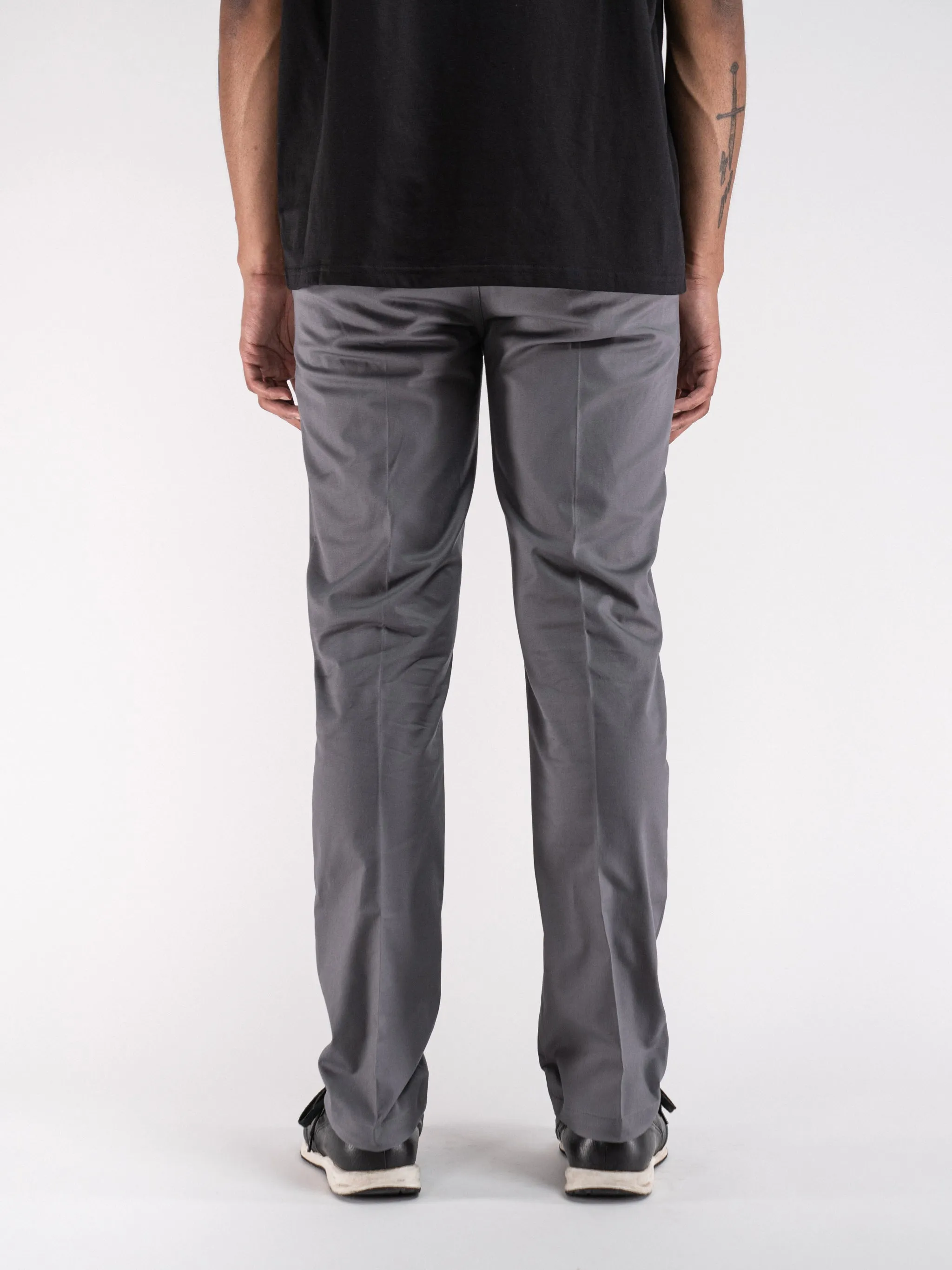 Slim Fit Chino Pant Charcoal Gray