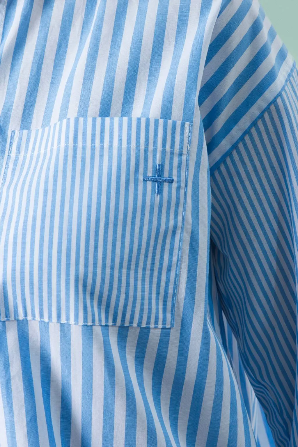 Stella and Gemma Essentials Shirt Azure Blue
