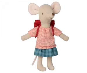 Tricycle Mouse, Big Sister with Bag