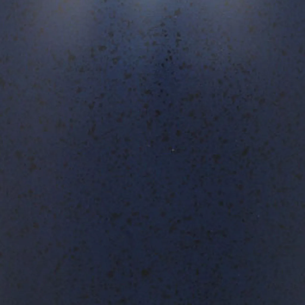 Two-Tone Dark Blue Classic Cremation Urn In Medium